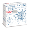 Fato Airlaid karácsonyi szalvéta 40x40cm Incanto Blue 50 lapos