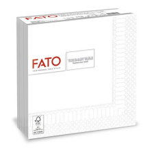  FATO Szalvéta, 1/4 hajtogatott, 33x33 cm, FATO &quot;Smart Table&quot;, fehér asztalterítő és szalvéta
