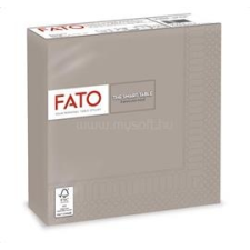 Fato Szalvéta, 1/4 hajtogatott, 33x33 cm, "Smart Table", galambszürke (50 db) (82623600) asztalterítő és szalvéta