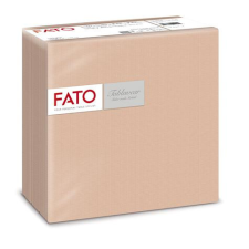  FATO Szalvéta, 1/4 hajtogatott, 40x40 cm, FATO &quot;Airlaid Shade&quot;, cappuccino asztalterítő és szalvéta
