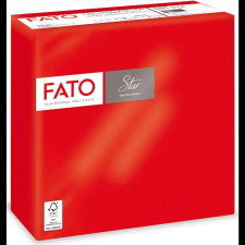 Fato Szalvéta 2 rétegű 38 x 38 cm 40 lap/cs Fato Star piros_82990400 papírárú, csomagoló és tárolóeszköz