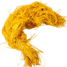  Fátyol raffia sárga 25dkg/csom dekorációs kellék