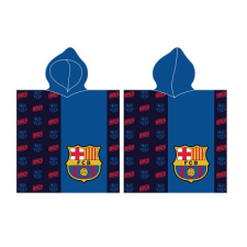  FC Barcelona Blue strand törölköző poncsó 60x120 cm lakástextília
