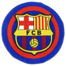FC Barcelona Kerek szőnyeg címer mintával - 60 cm lakástextília