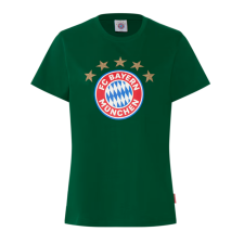 FC Bayern München Férfi póló FC Bayern München LOGO zöld Méret: L férfi póló
