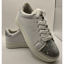  FD113 White Silver Platform Sneaker női cipő