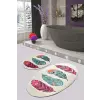  Feather DJT Fürdőszoba szőnyeg szett (2 darab) Multicolor