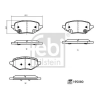 FEBI BILSTEIN fékbetétkészlet, tárcsafék 195080