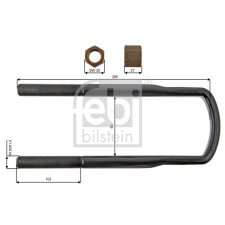 FEBI BILSTEIN Lengőkar, kerékfelfüggesztés FEBI BILSTEIN 39086 lengőkar