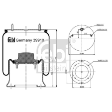 FEBI BILSTEIN Olajszűrő FEBI BILSTEIN 39830 olajszűrő