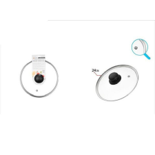  FEDŐ ÜVEG 24CM edény