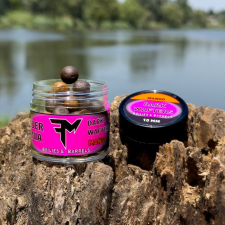 Feedermánia DARK WAFTERS BOILIES &amp; BARRELS 10 MM MANGO bojli, aroma