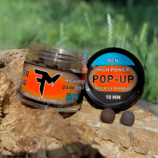 Feedermánia HIGH POWER DARK POP-UP BOILIES &amp; BARRELS 10 MM BCN bojli, aroma