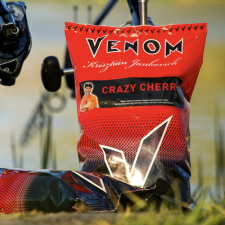 Feedermania VENOM BOILIE 24 MM CRAZY CHERRY bojli, aroma