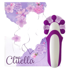 FeelzToys FEELZTOYS Clitella - akkus, forgó, orál vibrátor (lila) vibrátorok