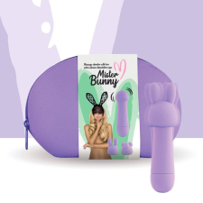 FeelzToys FEELZTOYS Mister bunny - vízálló, mini masszírozó vibrátor szett (lila) vibrátorok