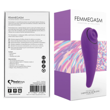 FeelzToys Femmegasm - vízálló hüvelyi és csiklóvibrátor (lila) vibrátorok