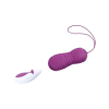 FeelzToys Foxy - akkus, rádiós, vízálló vibrációs tojás (lila)