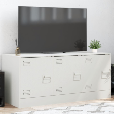  fehér acél TV-szekrény 99 x 39 x 44 cm bútor