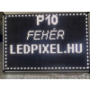  fehér Beltéri led fényújság , futófény 133x53 cm