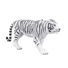 Fehér bengáli tigris figura játékfigura