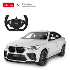 Fehér BMW X6 M távirányítós autó 1:14 RASTAR model távirányítós modell