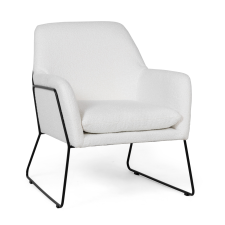  Fehér design kialakítású fotel MILAN bútor