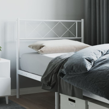  fehér fém fejtámla 100 cm ágy és ágykellék