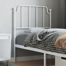Fehér fém fejtámla 75 cm ágy és ágykellék