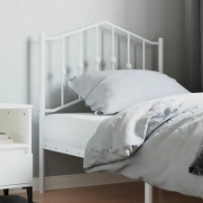  fehér fém fejtámla 80 cm ágy és ágykellék