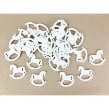  Fehér hintaló 3cm 30db/csomag dekorációs kellék