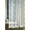  Fehér hullámos mintás jaquard 3988 kész függöny 235x350cm