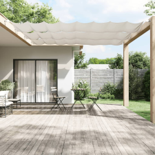Fehér oxford-szövet függőleges napellenző 60 x 1200 cm kerti bútor