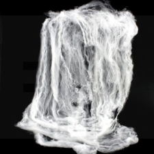  FEHÉR PÓKHÁLÓ 1 DB PÓKKAL party kellék