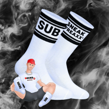 Fehér Sub zokni Sneakfreaxx férfi zokni