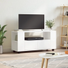  Fehér szerelt fa TV-szekrény 102x34,5x43 cm