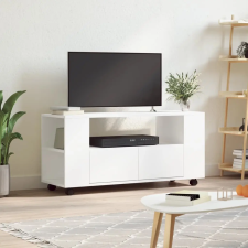  Fehér szerelt fa TV-szekrény 102x34,5x43 cm bútor