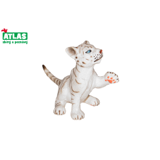 Fehér Tigriskölyök Figura 6cm játékfigura
