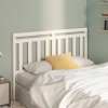  Fehér tömör fenyőfa ágy fejtámla 166 x 4 x 100 cm