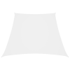  Fehér trapéz alakú oxford szövet napvitorla 3/4 x 3 m
