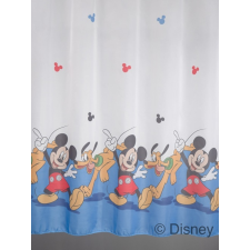  Fehér voila fényáteresztő gyerek kész függöny MICKEY/C04/ 160x280cm lakástextília