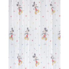 Fehér voila fényáteresztő gyerek kész függöny MICKEY/C04/ 200x200cm lakástextília