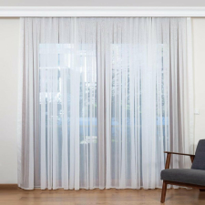 Fehér Voile Kész Függöny 300x220 lakástextília