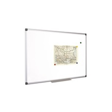  Fehértábla, mágneses, 100x150 cm, alumínium keret felírótábla