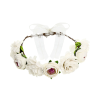  Fejdísz virág korona 17 cm (1 db)