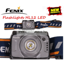 Fejlámpa Fenix Hl12Rg Grey Led Fejlámpa (400 Lumen) Vízálló New - Szürke horgászkiegészítő