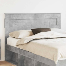  Fejtámla fejtámlával Beton Szürke 140 cm Faanyag ágy és ágykellék
