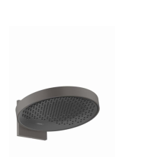  Fejzuhany Hansgrohe Rainfinity kerek csiszolt fekete króm 26230340 csaptelep