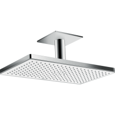 Fejzuhany Hansgrohe Rainmaker Select négyzet vakolat alatti rész nélkül fehér / króm 24012400 csaptelep