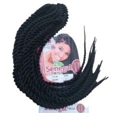 FEKETE 1-ES Senegal Twist Afro Póthaj Fonáshoz póthaj